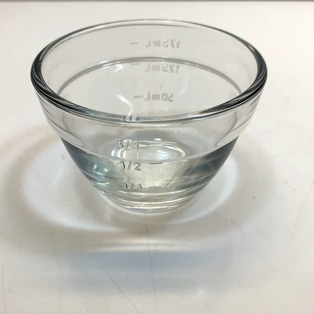 Pampered Chef measuring cup prep bowl tempered glass